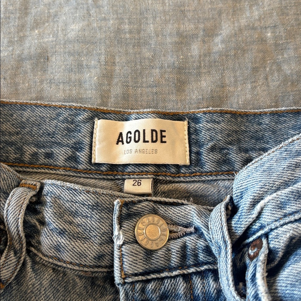 Agolde Riley Crop - Picture 2 of 4